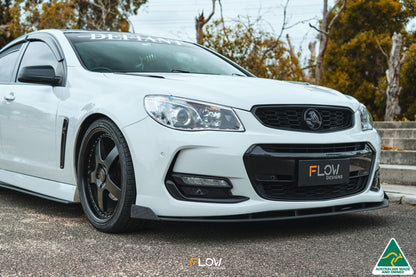 Flow Designs VF Commodore S2 Sedan Front Lip Splitter Winglets (Pair)