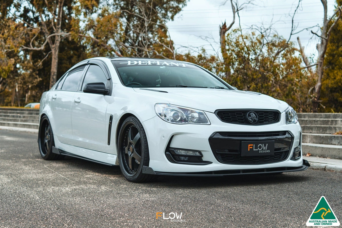 Flow Designs VF Commodore S2 Sedan Side Skirt Splitters (Pair)