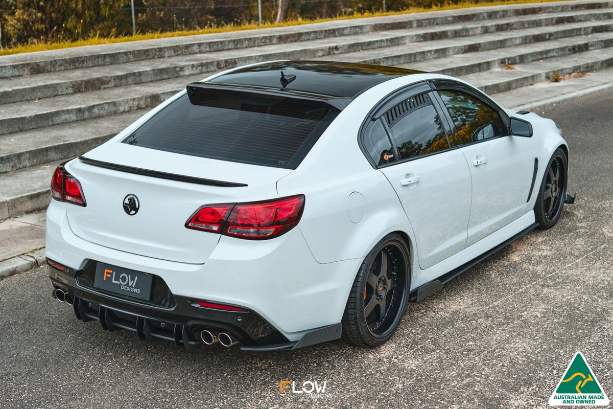 Flow Designs VF Commodore S2 Sedan Flow-Lock Rear Diffuser