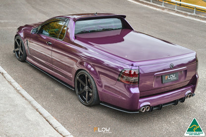 Flow Designs VF Commodore S1 Ute Side Skirt Splitters (Pair)
