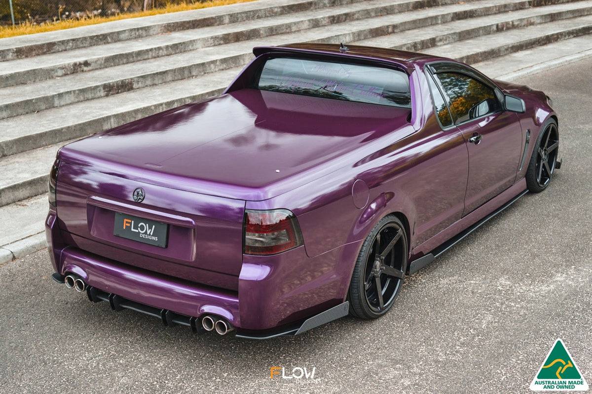 Flow Designs VF Commodore S1 Ute Flow-Lock Rear Diffuser