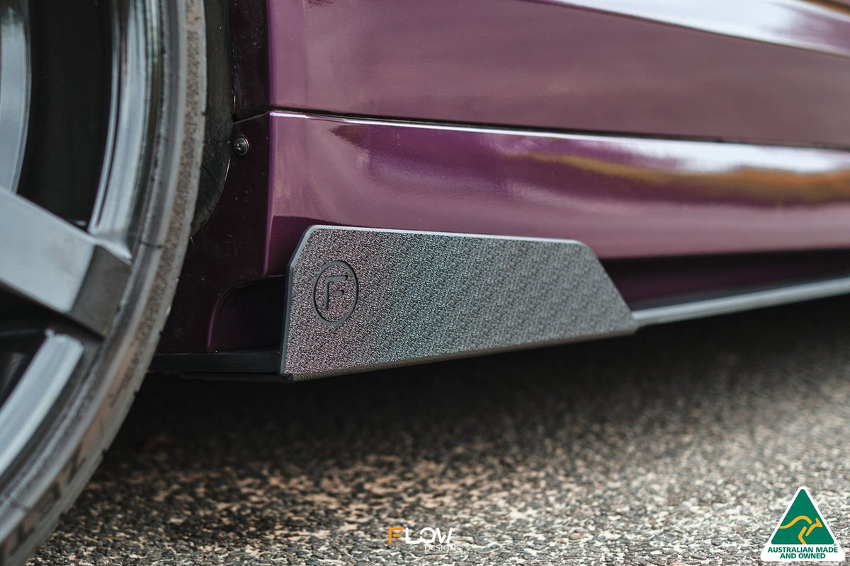 Flow Designs VF Commodore S1 Ute Side Skirt Splitters (Pair)