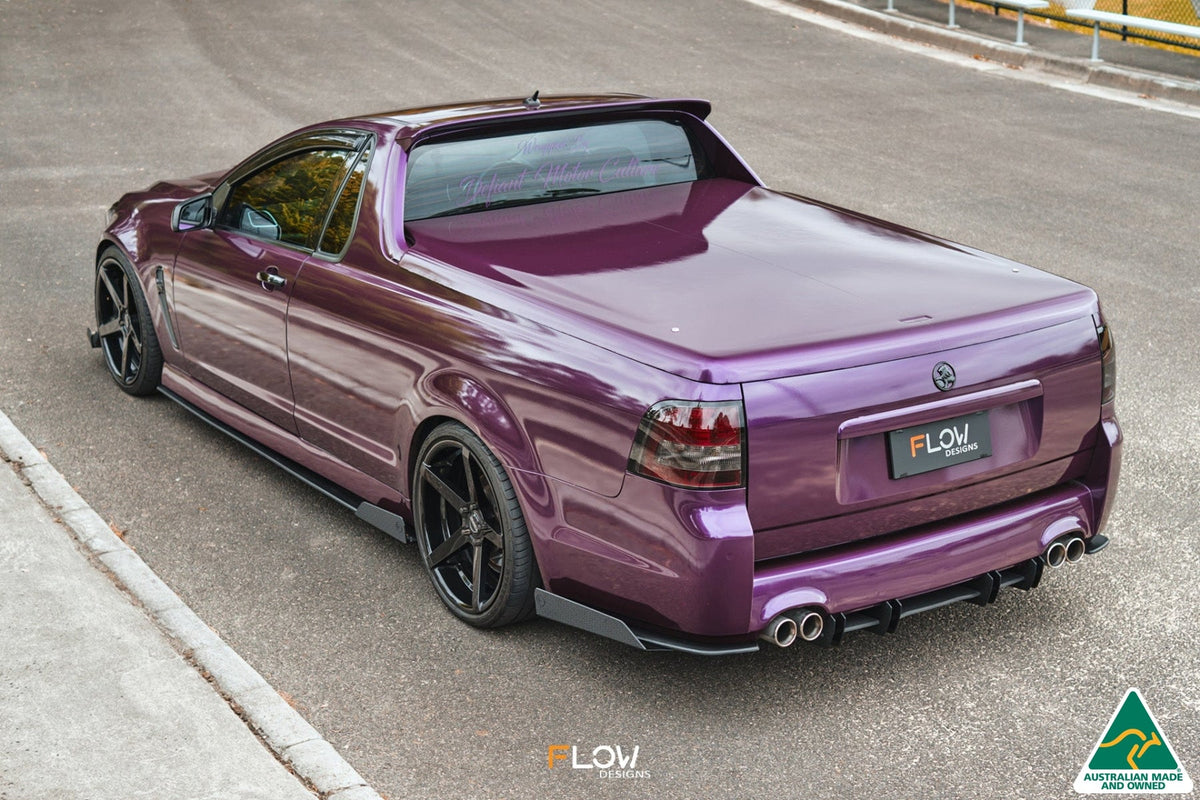 Flow Designs VF Commodore S1 Ute Rear Spat Winglets (Pair)