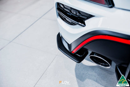 Flow Designs DEMO STOCK - Kona N Rear Spats (Pair) - GLOSS BLACK