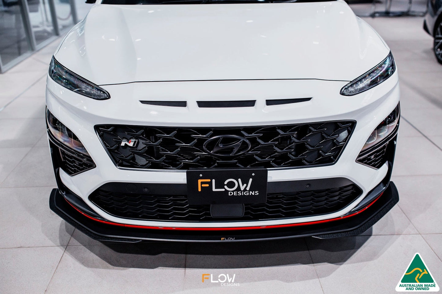 Flow Designs Kona N Front Lip Splitter Extensions (Pair)