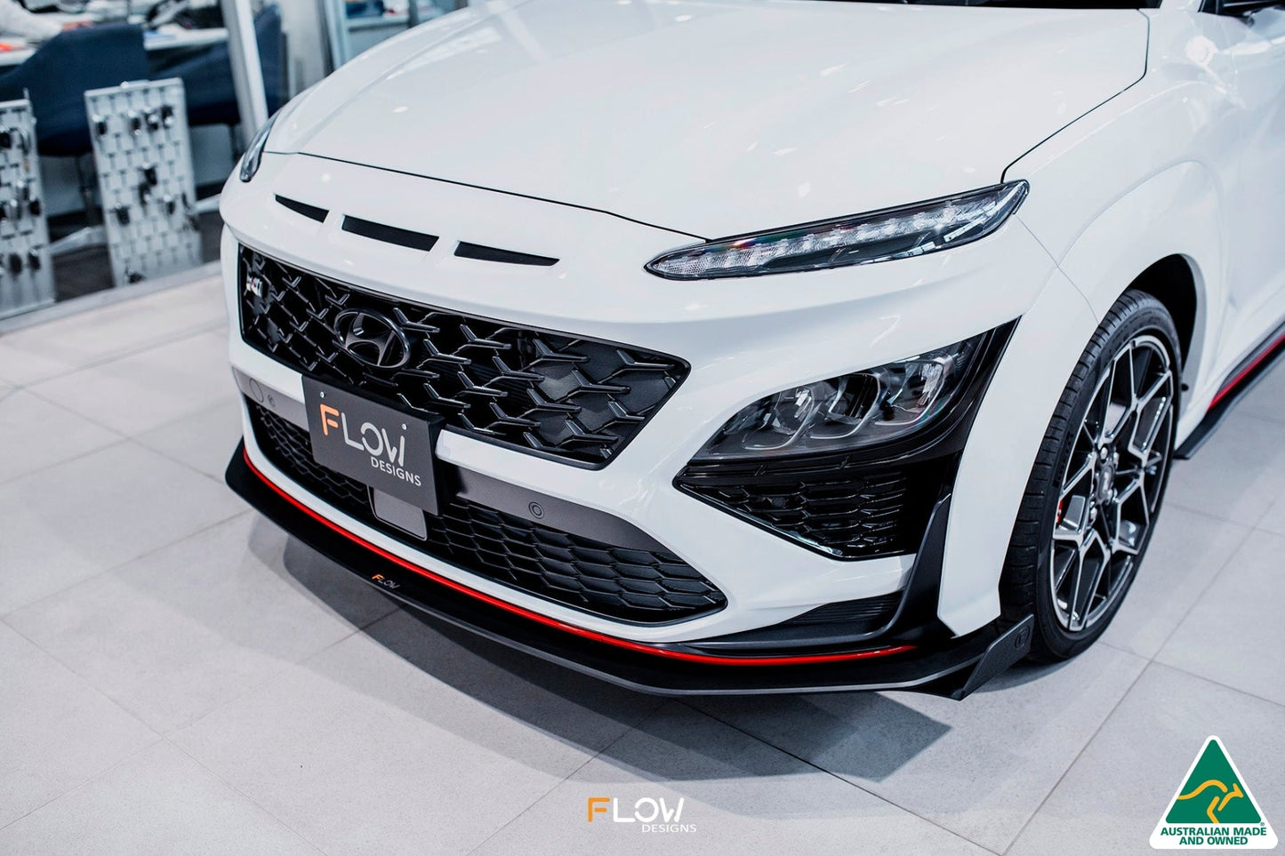 Flow Designs Kona N Front Lip Splitter Winglets (Pair)