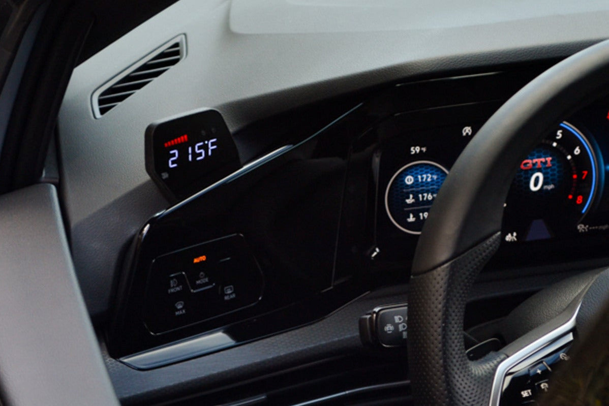 P3 Gauge - VW Golf / GTI MK8 - Red / White