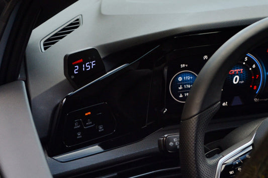 P3 Gauge - VW Golf / GTI MK8 - Red / White