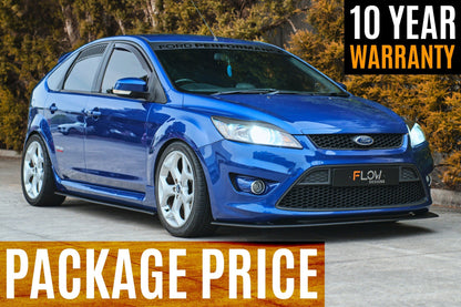 Flow Designs XR5 Focus Turbo V3 Full Lip Splitter Set