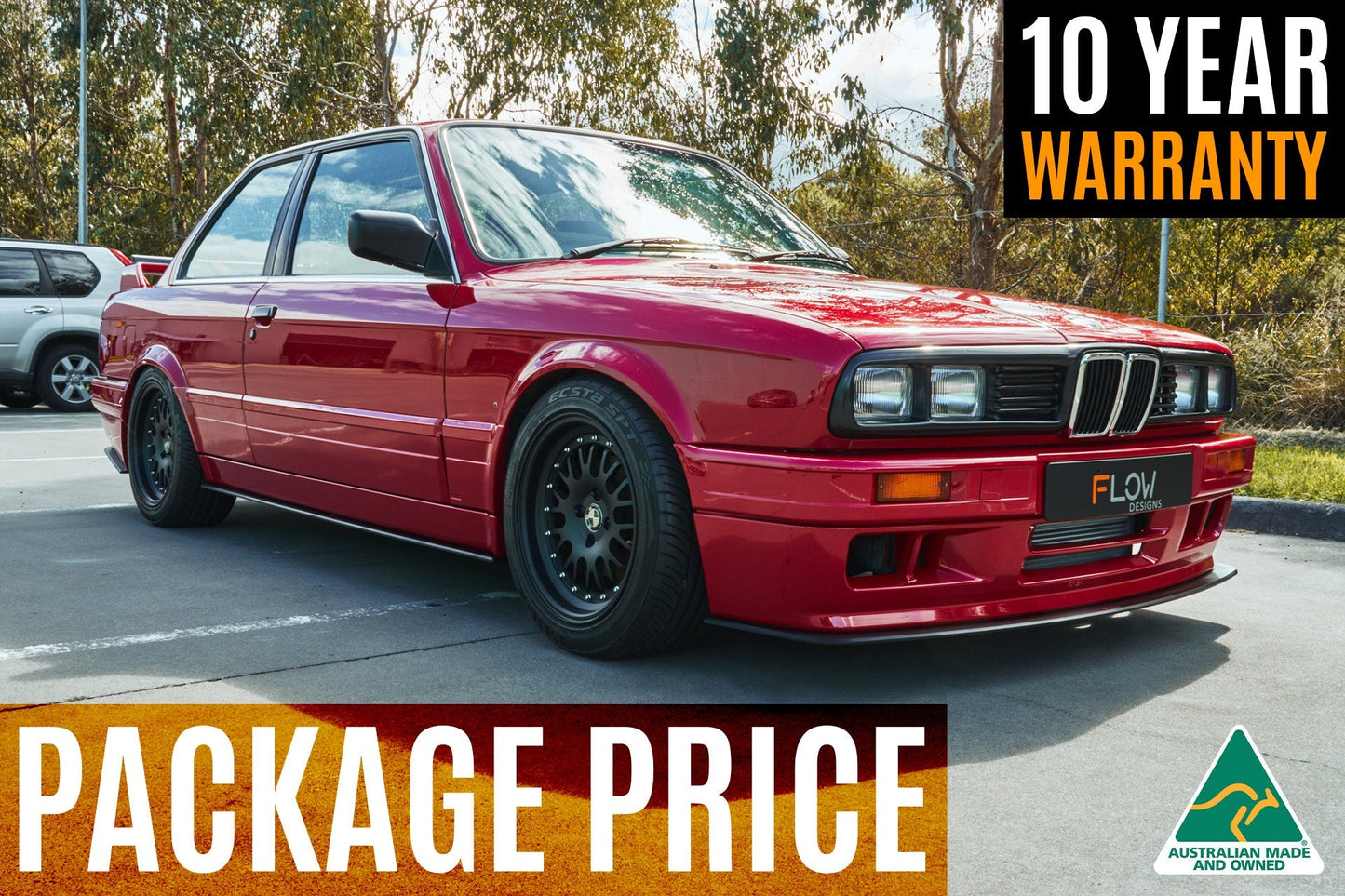 Flow Designs E30 M-Tech 2 Full Lip Splitter Set