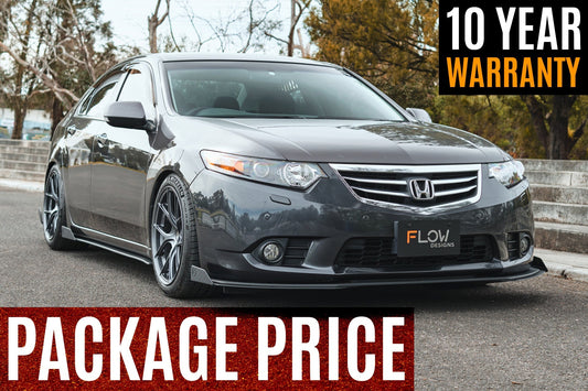 Flow Designs CU2 Accord Euro Full Lip Splitter Set - Standard