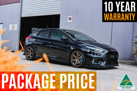 Flow Designs MK3 Focus RS Full Lip Splitter Set