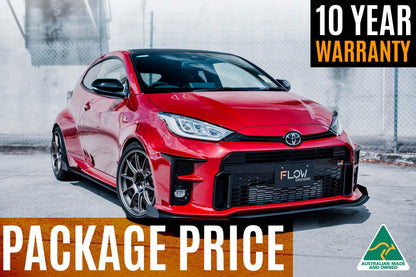 Flow Designs Yaris GR Gen1 Full Lip Splitter Kit With Rear Diffuser