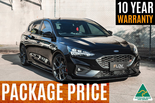 Flow Designs MK4 & MK4.5 Focus ST Full Lip Splitter Set