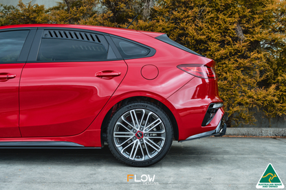 Flow Designs Cerato GT Hatch Facelift Rear Window Vents (Pair)