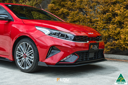 Flow Designs Cerato GT Facelift Front Lip Splitter Winglets (Pair)
