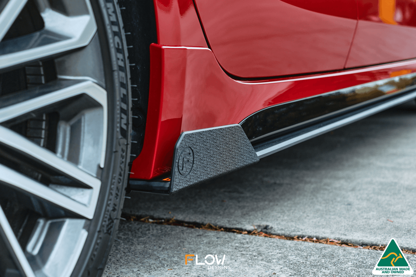 Flow Designs Cerato GT Facelift Side Skirt Splitter Winglets (Pair)