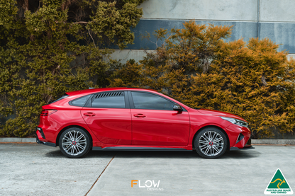 Flow Designs Cerato GT Hatch Facelift Rear Window Vents (Pair)
