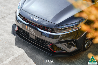 Flow Designs Cerato GT FL Front Lip Splitter Extensions (Pair)