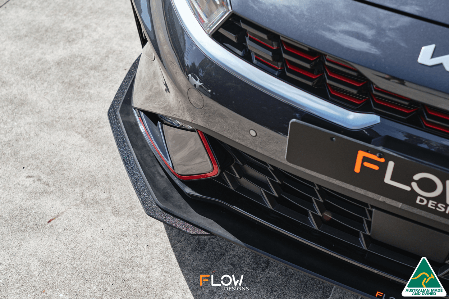 Flow Designs Cerato GT FL Front Lip Splitter Extensions (Pair)