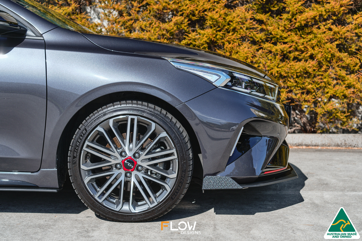Flow Designs Cerato GT FL Front Lip Splitter Winglets (Pair)