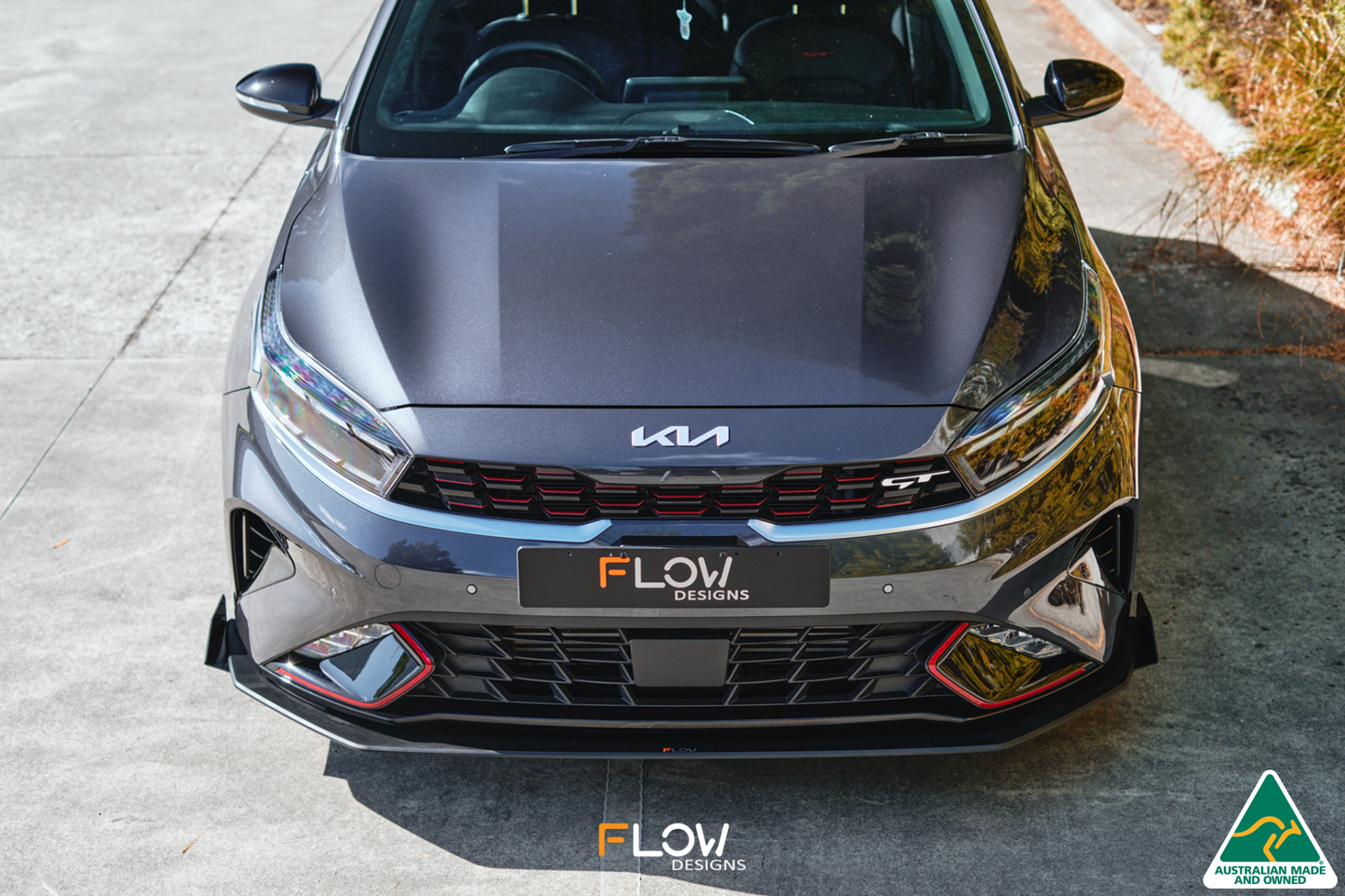 Flow Designs Cerato GT FL Front Lip Splitter Winglets (Pair)