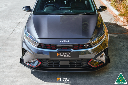Flow Designs Cerato GT FL Front Lip Splitter Winglets (Pair)