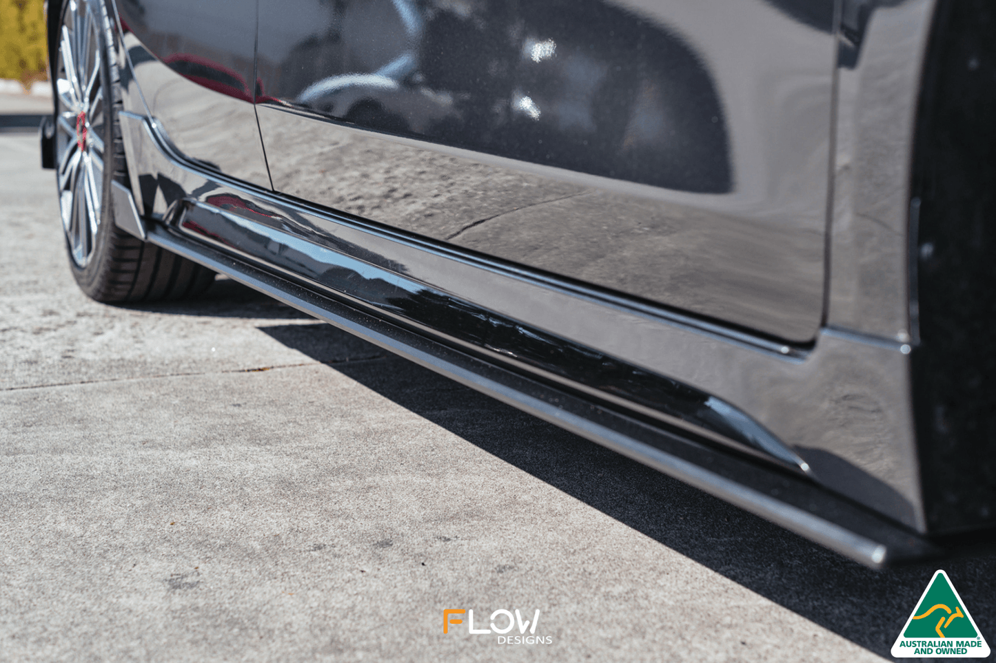 Flow Designs Cerato GT FL Side Skirt Splitter Winglets (Pair)