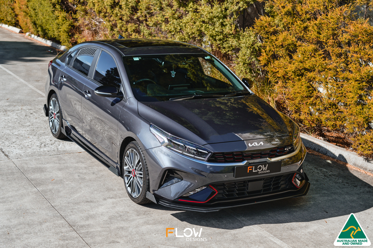 Flow Designs Cerato GT FL Side Skirt Splitter Winglets (Pair)