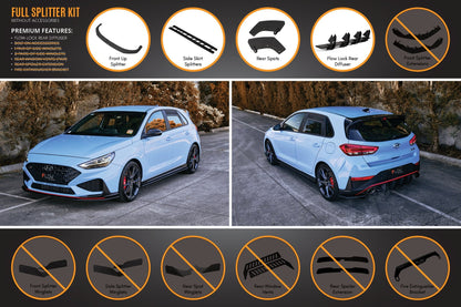 Flow Designs i30N Hatch PD FL 2021 Full Lip Splitter Set