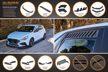 Flow Designs i30N Hatch PD FL 2021 Full Lip Splitter Set
