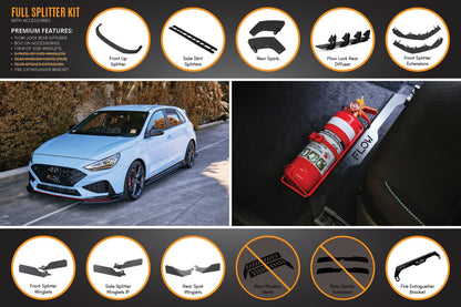 Flow Designs i30N Hatch PD FL 2021 Full Lip Splitter Set
