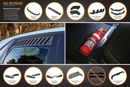 Flow Designs i30N Hatch PD FL 2021 Full Lip Splitter Set