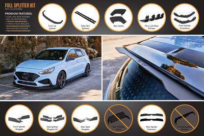 Flow Designs i30N Hatch PD FL 2021 Full Lip Splitter Set