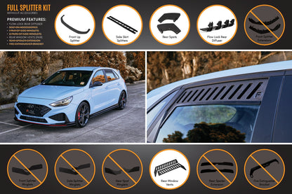 Flow Designs i30N Hatch PD FL 2021 Full Lip Splitter Set