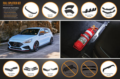 Flow Designs i30N Hatch PD FL 2021 Full Lip Splitter Set