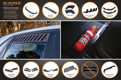 Flow Designs i30N Hatch PD FL 2021 Full Lip Splitter Set