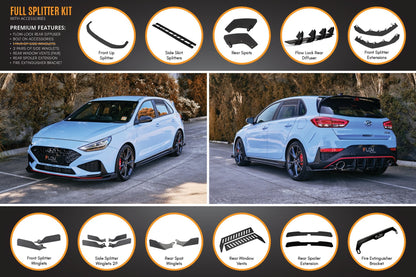 Flow Designs i30N Hatch PD FL 2021 Full Lip Splitter Set