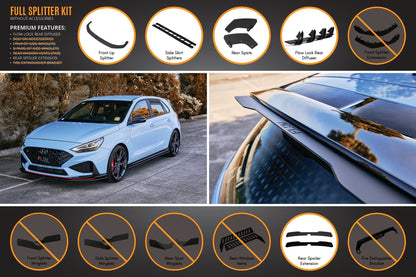 Flow Designs i30N Hatch PD FL 2021 Full Lip Splitter Set