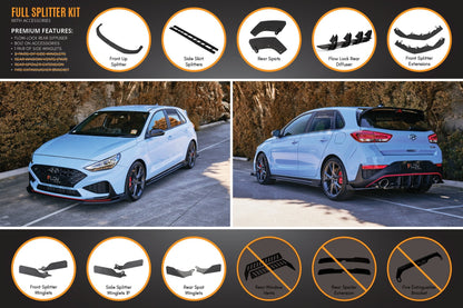 Flow Designs i30N Hatch PD FL 2021 Full Lip Splitter Set