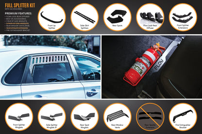 Flow Designs i30N Hatch PD (2018-2020) Full Lip Splitter Set