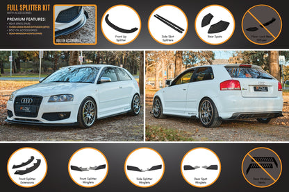 Flow Designs S3 8P Hatch (PFL) Full Lip Splitter Set