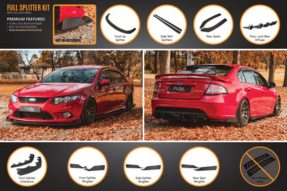 Flow Designs MK1 Falcon FG Full Lip Splitter Set