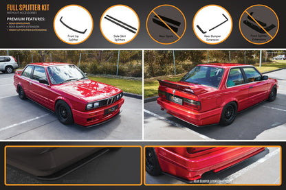 Flow Designs E30 M-Tech 2 Full Lip Splitter Set