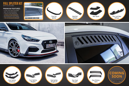 Flow Designs i30N Fastback PD Full Lip Splitter Set