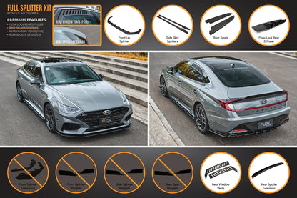 Flow Designs DN8 Sonata N Line 2020-2023 Full Lip Splitter Set