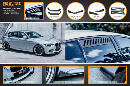 Flow Designs F20 Pre LCI M135 Full Lip Splitter Set