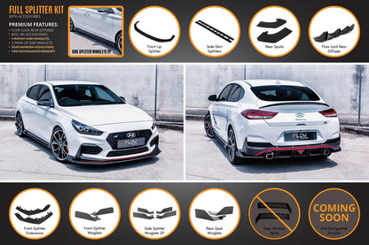 Flow Designs i30N Fastback PD Full Lip Splitter Set