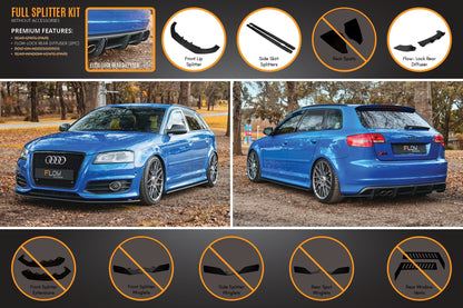 Flow Designs S3 8P2 Hatch (FL) Full Lip Splitter Set