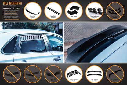 Flow Designs i30N Hatch PD (2018-2020) Full Lip Splitter Set